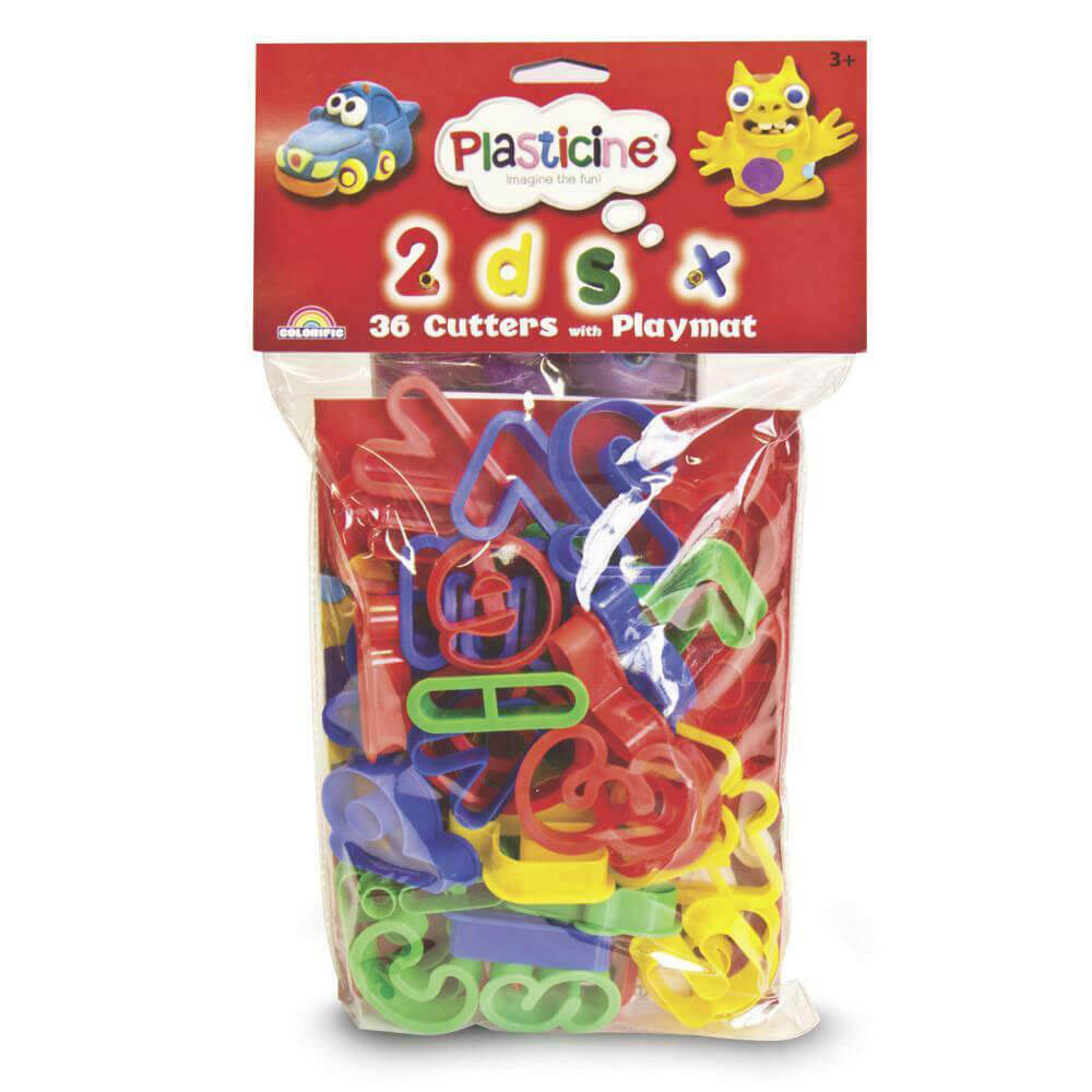 Colorific Alphabet and Number Cutters Toy