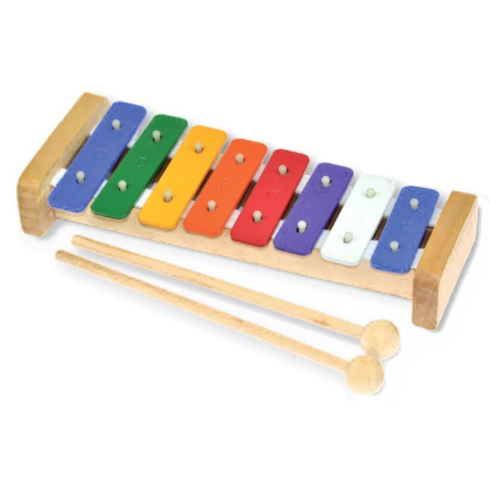 Wooden Xylophone Metal 8 Tone