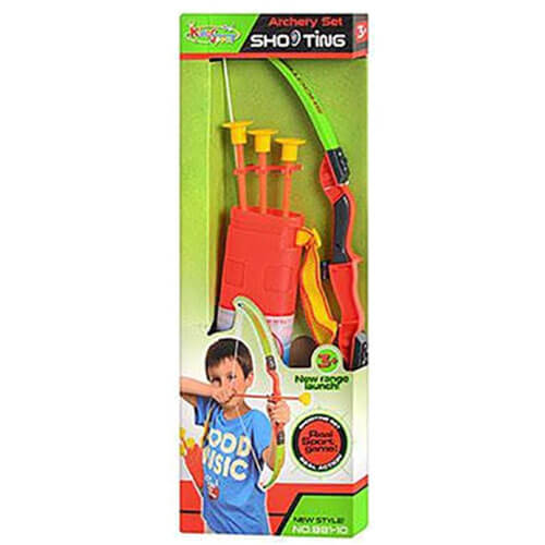 Archery Set with Quiver Toy
