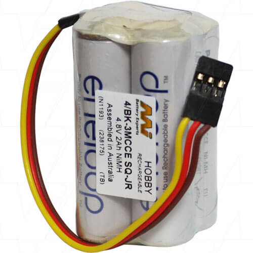 4.8V Eneloop 800Mah AAA Square Pack Jr Rechargeable Battery