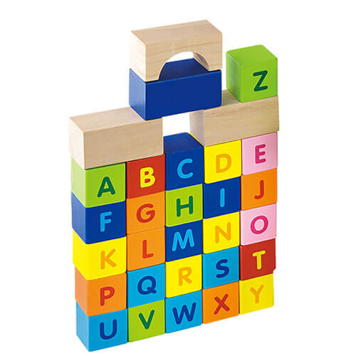 Alphabet and Numbers 100pcs Blocks Set