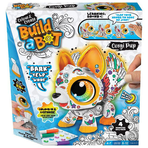 Build a Bot Colour & Create Corgi Pup