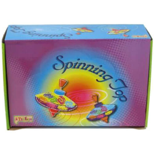 Metal Spinning Top 13cm (Assorted)