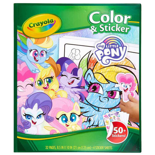 My Little Pony Colour & Sticker Book