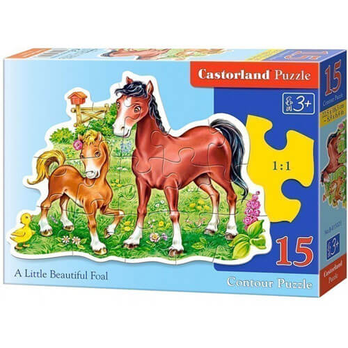 Castorland A Beautful Foal Jigsaw Puzzle 15pcs