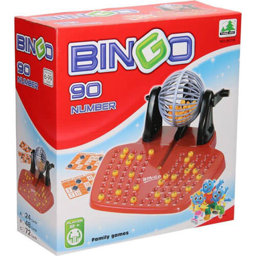 Bingo Lotto Barrel Game Toy