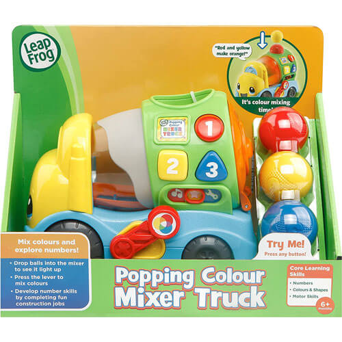 Leapfrog Popping Colour Mixer Truck Toy