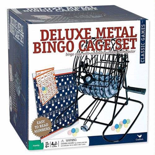 Cardinal Deluxe Bingo Set with Cage