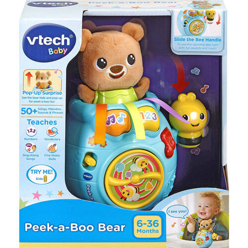 Vtech Baby Peek-a-Boo Bear Musical Toy