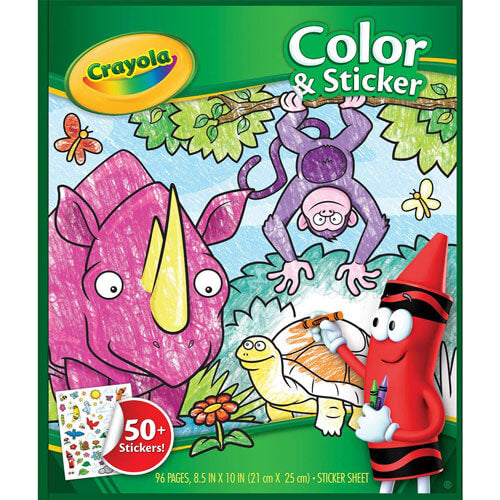 Crayola Colour and Sticker Book