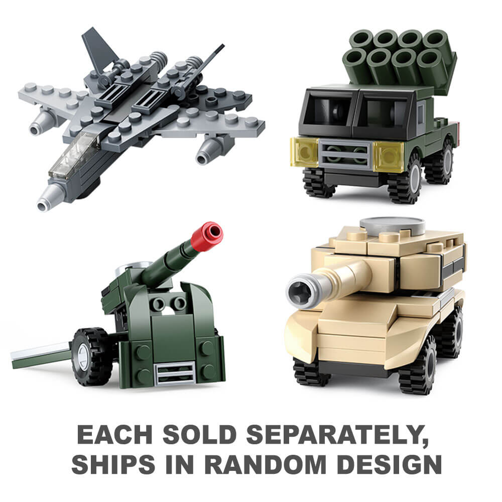 Sluban Builder Army Construction Set (4 Designs)