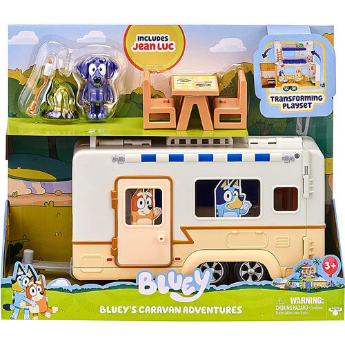 Bluey Series 5 Caravan Adventures Playset