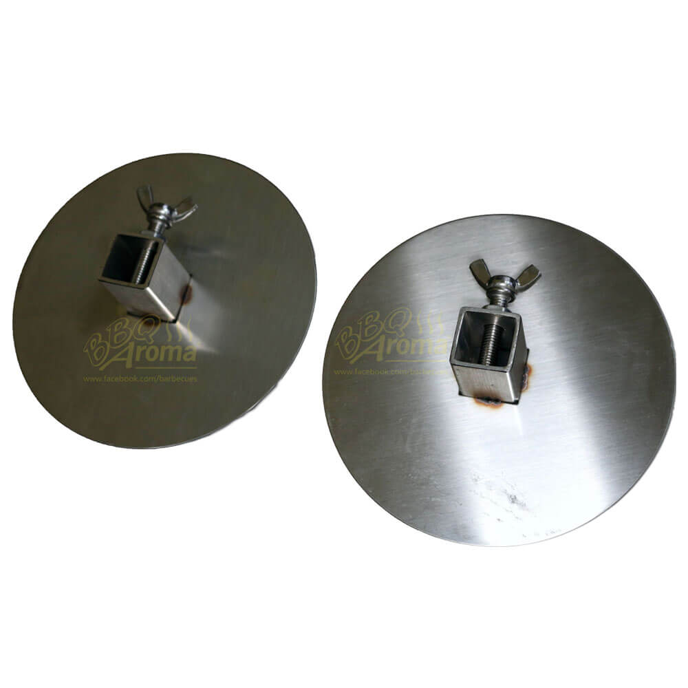 Outdoor Magic 20mm Stainless Steel Gyros Plates (Set of 2)