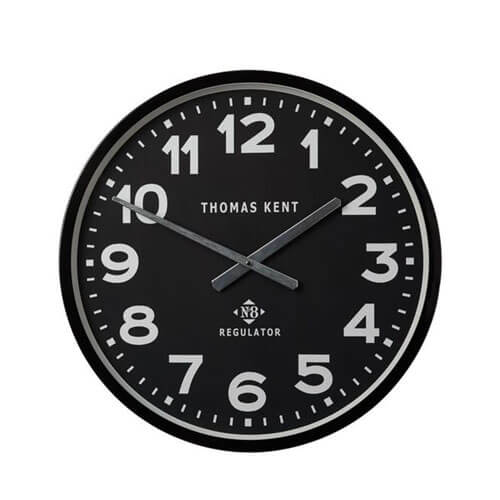 Thomas Kent Regulator No. 8 Wall Clock 30cm