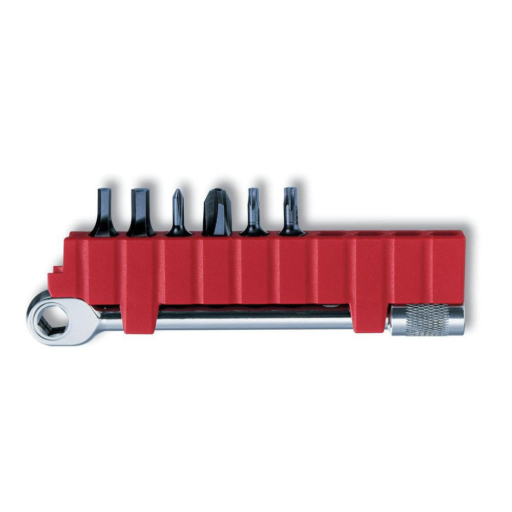 Ratchet with Bit Case and 6 Bits