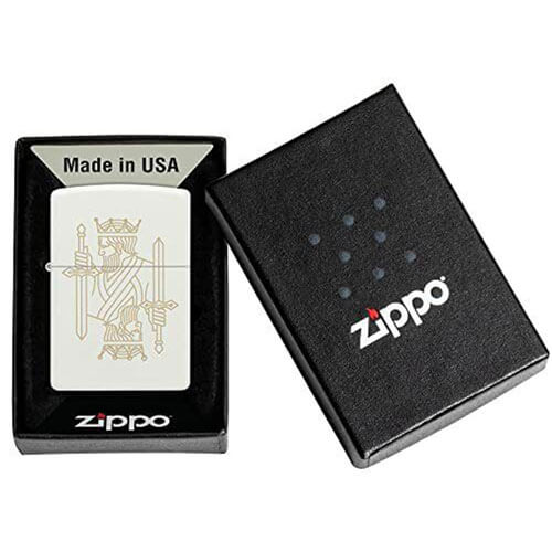 Zippo King Queen Design Lighter