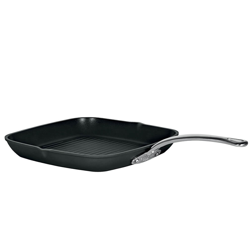 Chasseur Hard Anodised Grill Pan 28cm