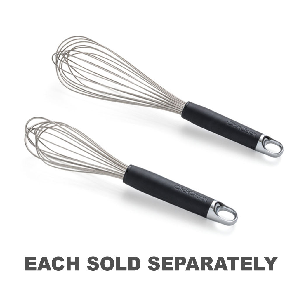 ClickClack Whisk (Grey and Polished Chrome)