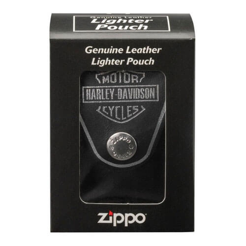 Zippo Harley Davidson Lighter Pouch (Black)