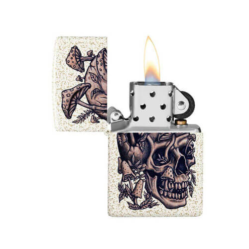 Zippo Skullshroom Design Lighter