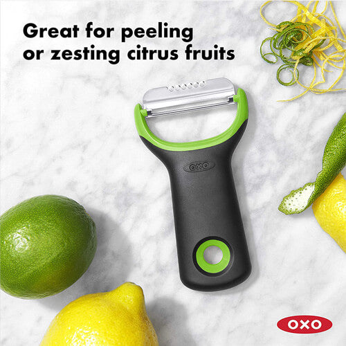 OXO Good Grips Citrus Prep Peeler and Zester
