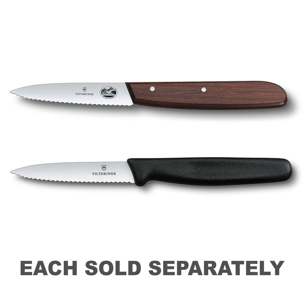 Wavy Edge Pointed Tip Paring Knife 8cm