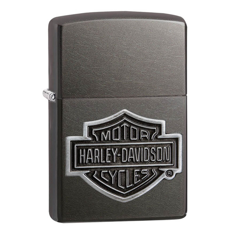 Zippo Harley Davidson Gray Lighter