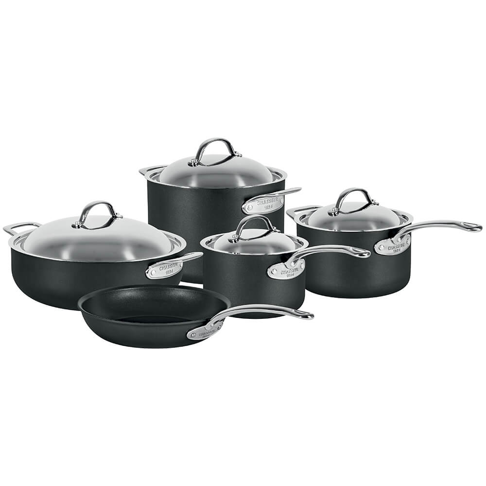 Chasseur Hard Anodised Cookwares (Set of 5)