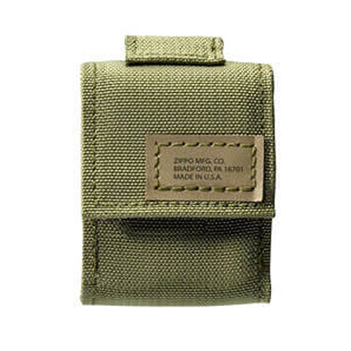 Zippo OD Pouch & Black Crackle Gift Set