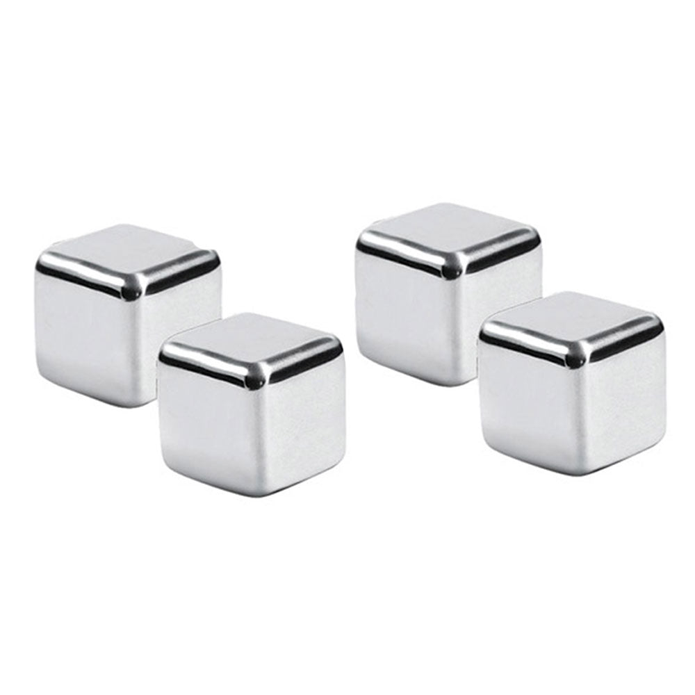 Avanti Stainless Steel Ice Cubes in Box (Set of 4)
