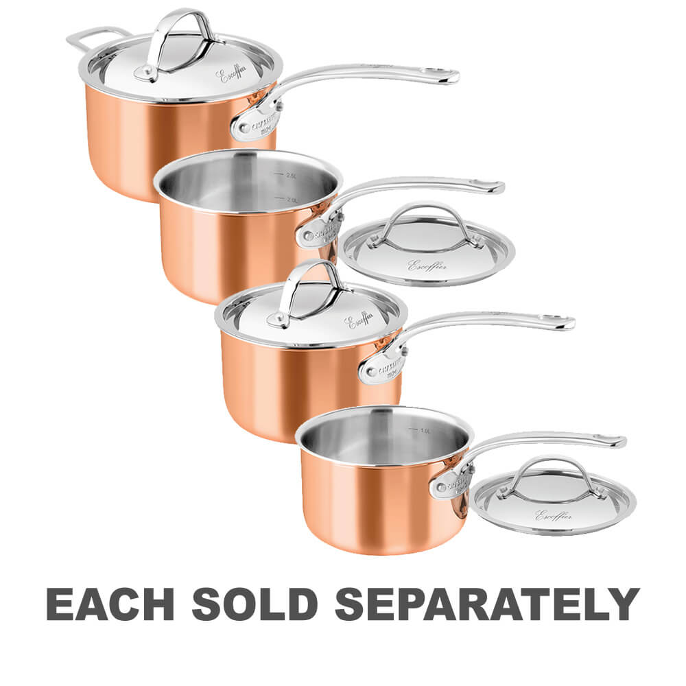 Chasseur Escoffier TryPly Saucepan with Lid