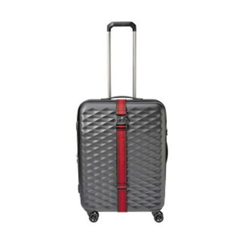 Wenger Locking Luggage Strap (Black/Red)