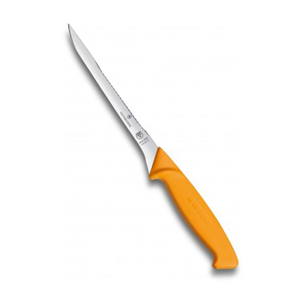 Swibo Filleting Knife w/ Flexible Blade & Narrow Handle 16cm