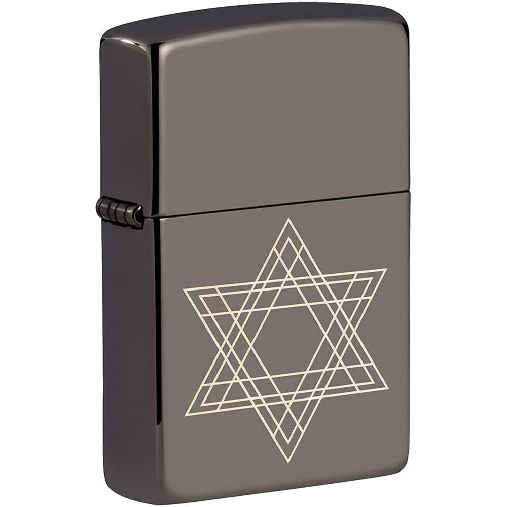 Zippo Star of David Design Lighter