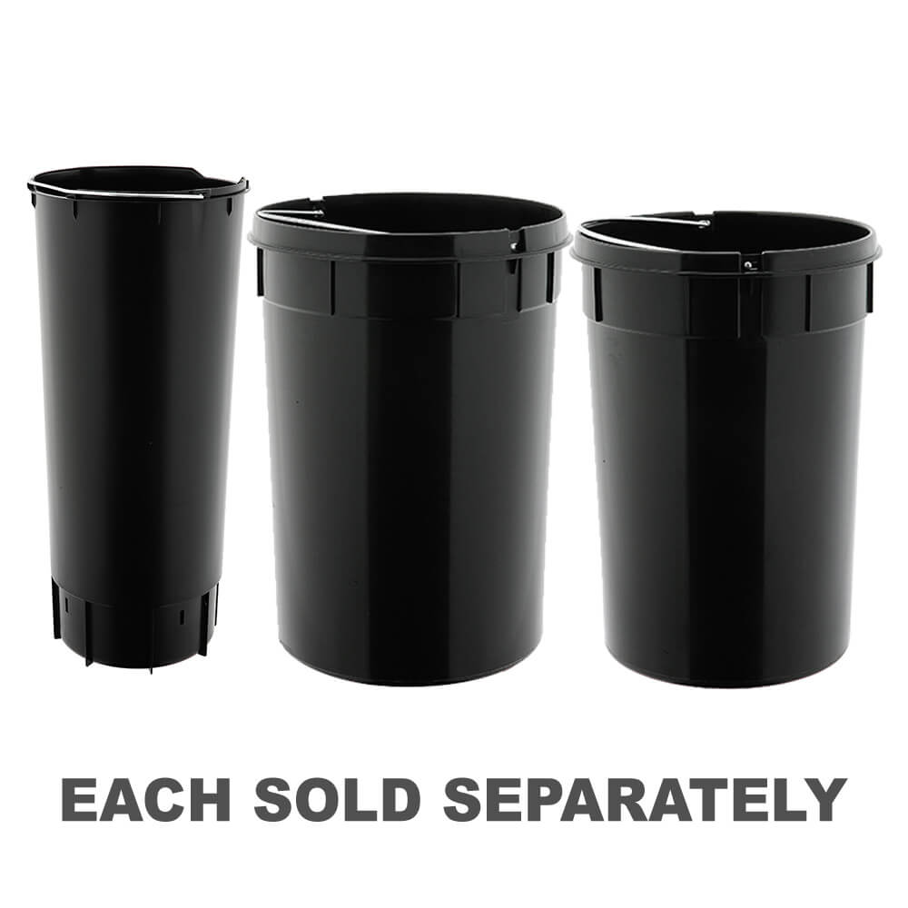 Brabantia Plastic Inner Bucket for Pedal Bin (Black)