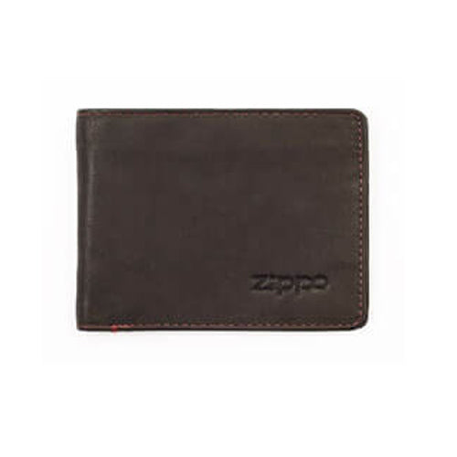 Zippo Leather Bi-Fold Wallet (2 Cards)