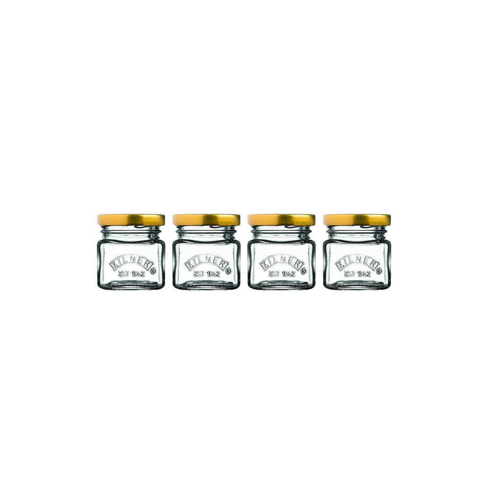 Kilner Mini Jars Set 55mL (4pcs)