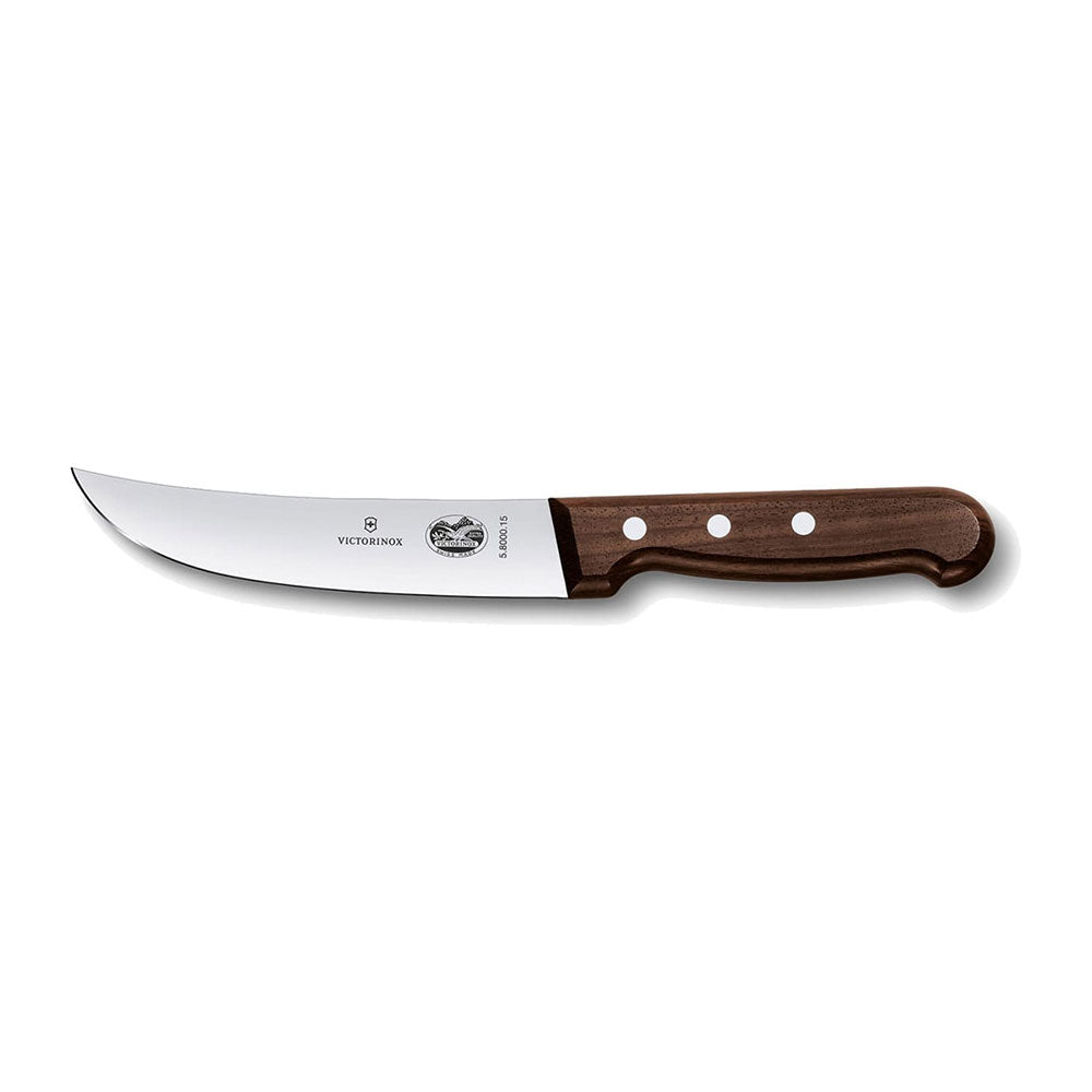 Narrow Blade Skinning Knife with Rosewood Handle 15cm