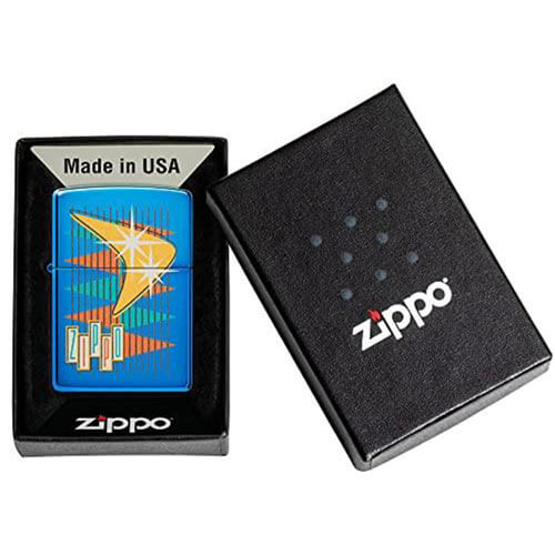 Zippo Retro Zippo Design Colour Image Lighter