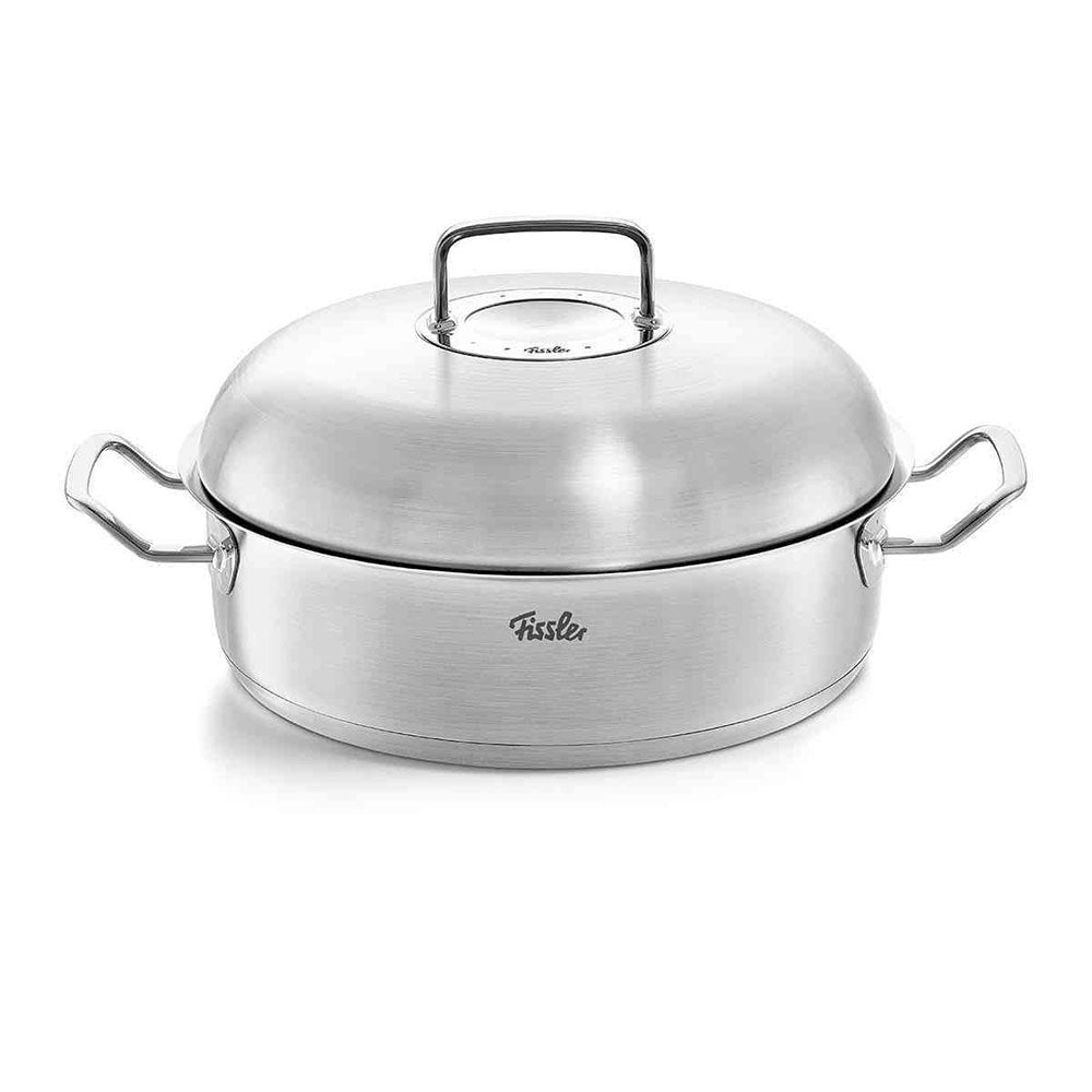 Fissler Original-Profi Round Roaster with High Dome Lid 28cm