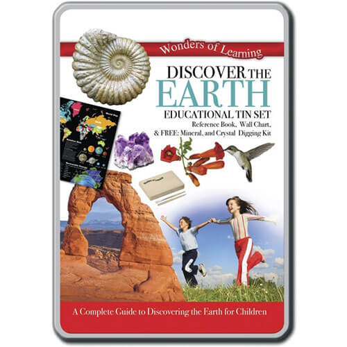Wonders of Learning Discover Earth Tin Set