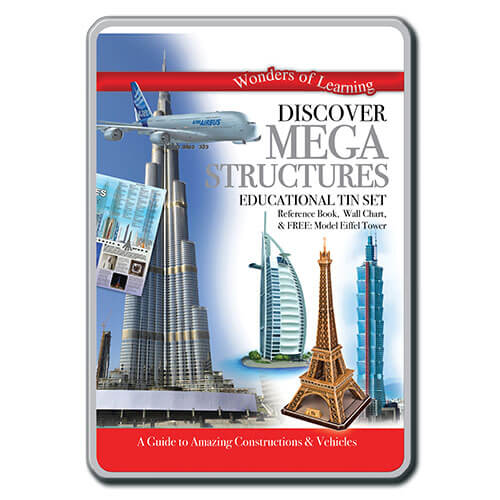 Wonders of Learning Discover Mega Structures Tin Set
