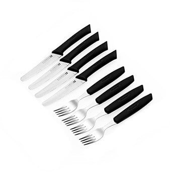 Scanpan Spectrum 16pc Black/Grey Cutlery Set