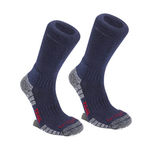 Hike Lightweight Performance Navy/Grey Sock