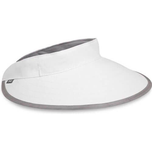 Sport Visor Hat (White)