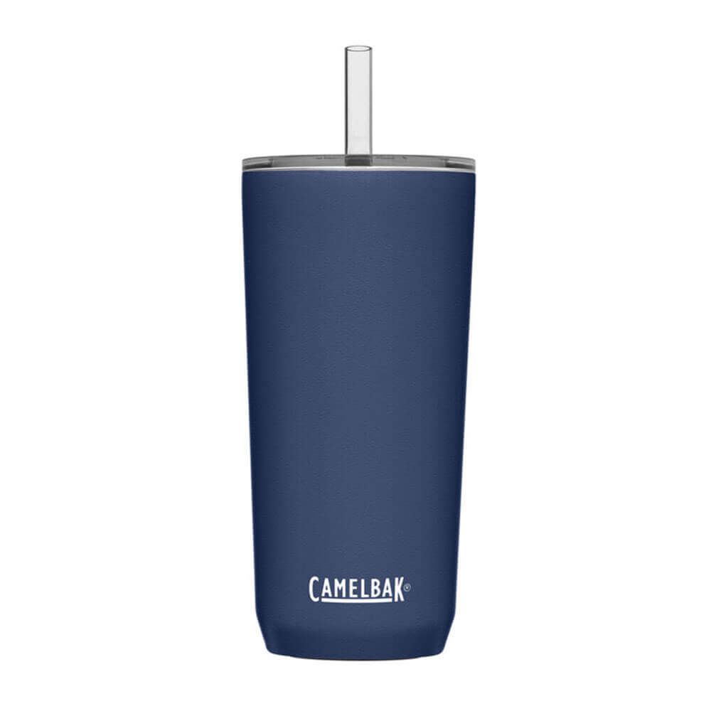 Vacuum Insulated SS Straw Tumbler 0.6L