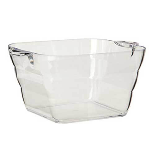 Serroni Unbreakables Square Party Tub Ice Bucket