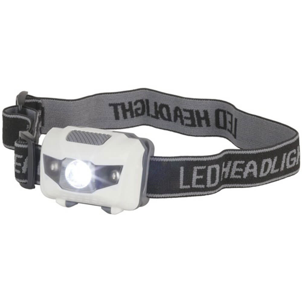 3W LED Head Torch w/ 2 Red LEDs