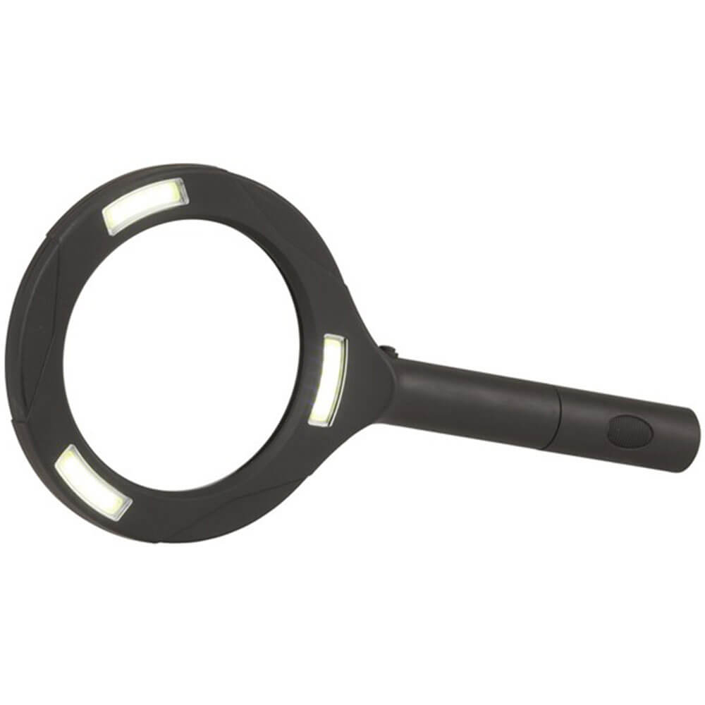 Hand-Held Magnifying Glass w/ COB LEDs
