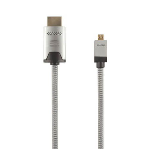 Concord HDMI 2.0B to HDMI-C Micro Audio/Video Lead (1.5m)